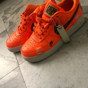 Orange Air Force 1s